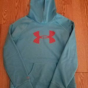 Girls Under Armour XL Hoodie EUC